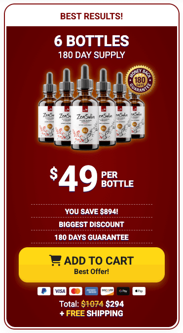 Zensulin -180-days -supply– order now 